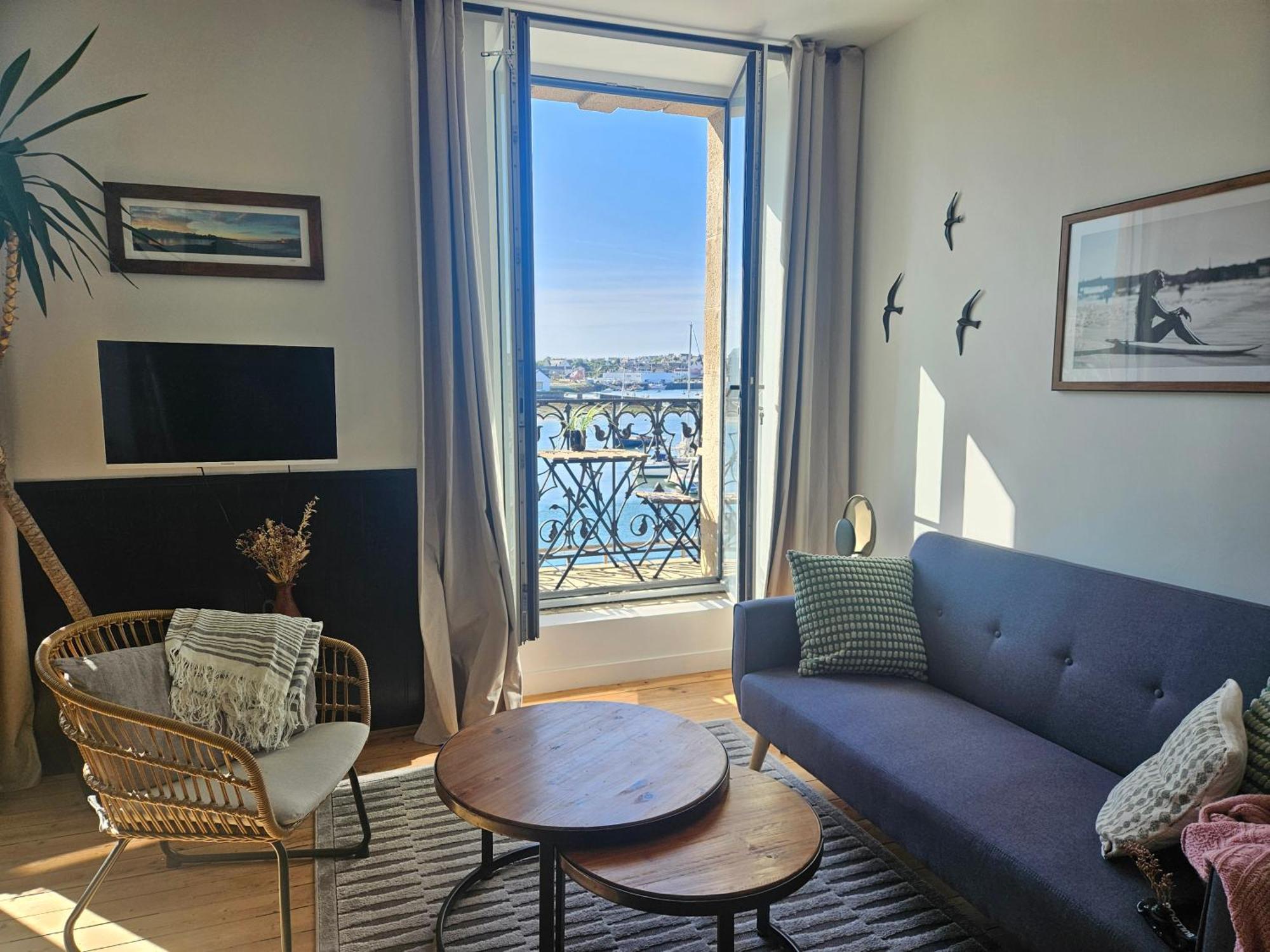 Anatoline Audierne Appart'Hotel Vue Mer - Sea & Harbor Stay Εξωτερικό φωτογραφία